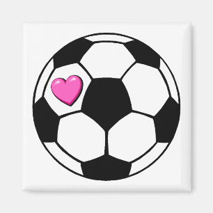 Imán Rosa Hrt del balón de fútbol