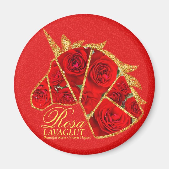Imán Rosa Lavaglut (Frente)