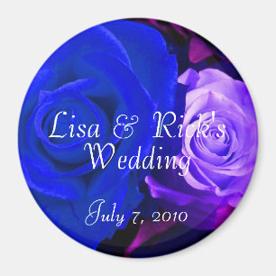 Imán Rosa morado azul