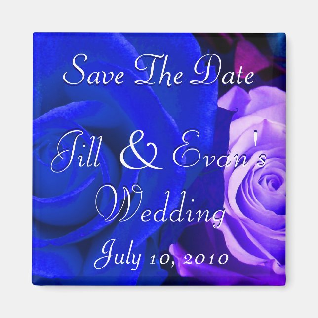 Imán Rosa morado azul (Frente)