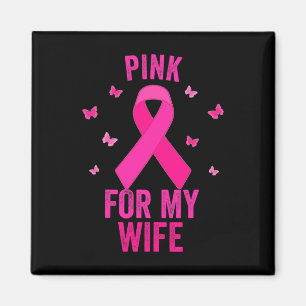 Imán Rosa Para Mi Mujer Cáncer De Mama Día Mundial Del