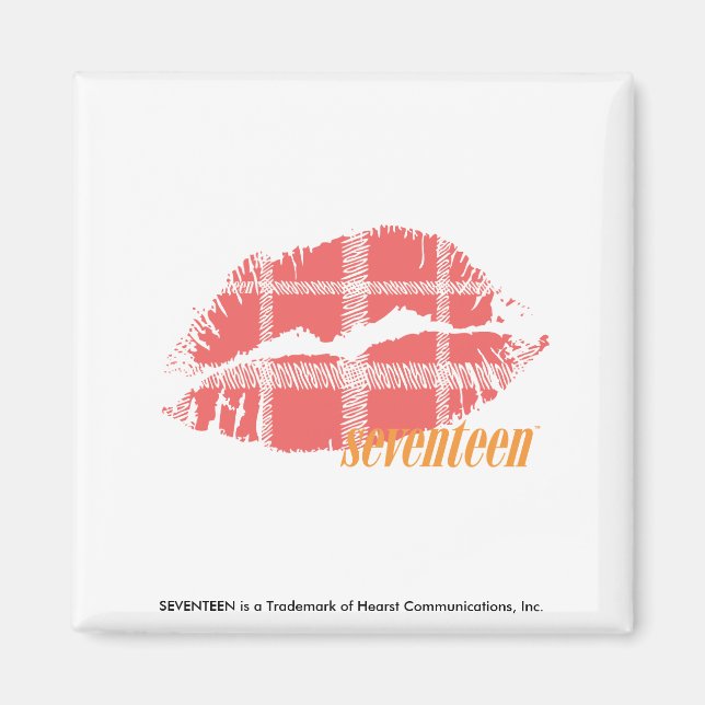 Imán Rosa revestido (Frente)