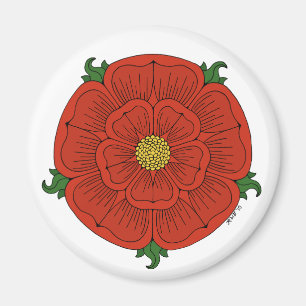 Imán Rosa Roja de Lancaster