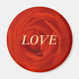 Imán Rosa roja de los amores