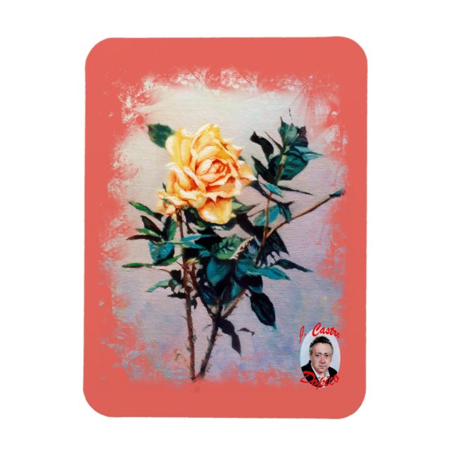 Imán Rosa/Rosa (Vertical)