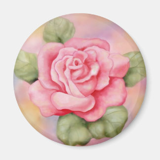 Imán rosa rosa