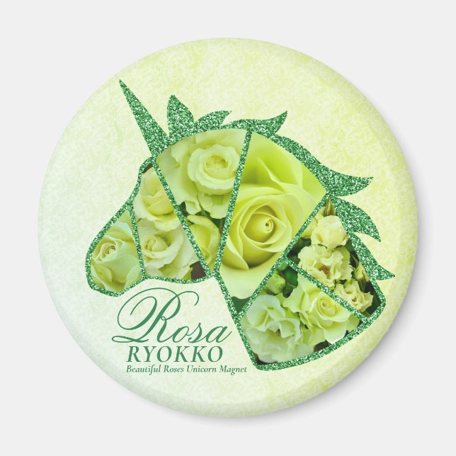 Imán Rosa Ryokko (Frente)