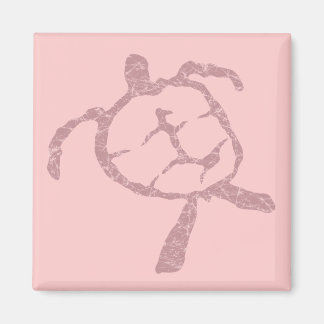 Imán rosa tortuga