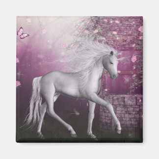 Imán rosa último unicornio