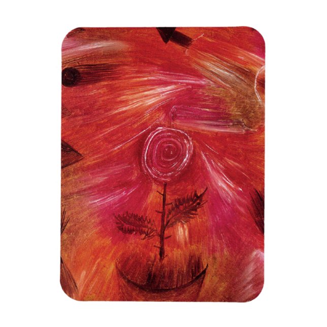 Imán Rosa Wind (Vertical)