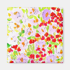 Imán rosa y morado Rosa