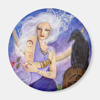 Imán Rosa y Raven
