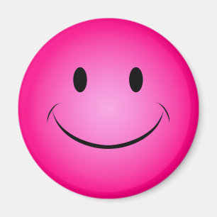 Imán rosado de la cara