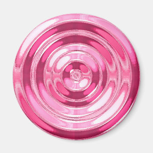 Imán rosado del caramelo