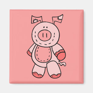 Imán rosado del cerdo