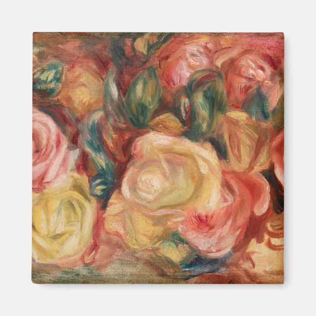 Imán Rosas (1912) de Pierre-Auguste Renoir Bella Artes (Frente)