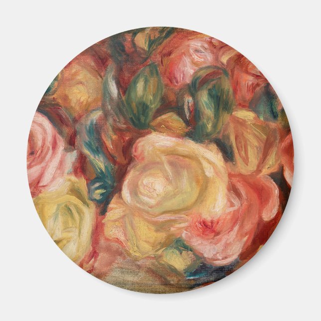 Imán Rosas (1912) de Pierre-Auguste Renoir Bella Artes (Frente)