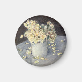 Imán Rosas amarillas en una vesícula de Impresionista C