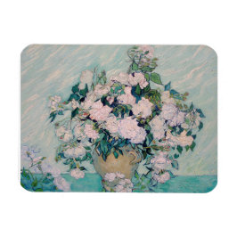 Imán Rosas blancas-1890-Vincent van Gogh