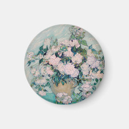 Imán Rosas blancas-1890-Vincent van Gogh