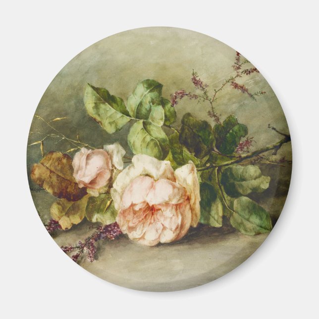 Imán Rosas de época de Margaretha Roosenboom (Frente)