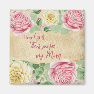 Imán Rosas de la época con Dios mío, gracias por mi mam