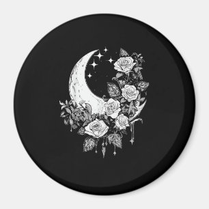 Imán Rosas de la Luna - Gótico romántico - Witchy Wit d