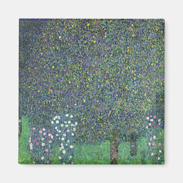 Imán Rosas de los árboles, c.1905 (Frente)