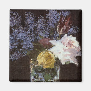 Imán Rosas de Manet, tulipanes y lealtades en una bolsa