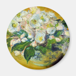 Imán Rosas de Navidad (por Claude Monet)