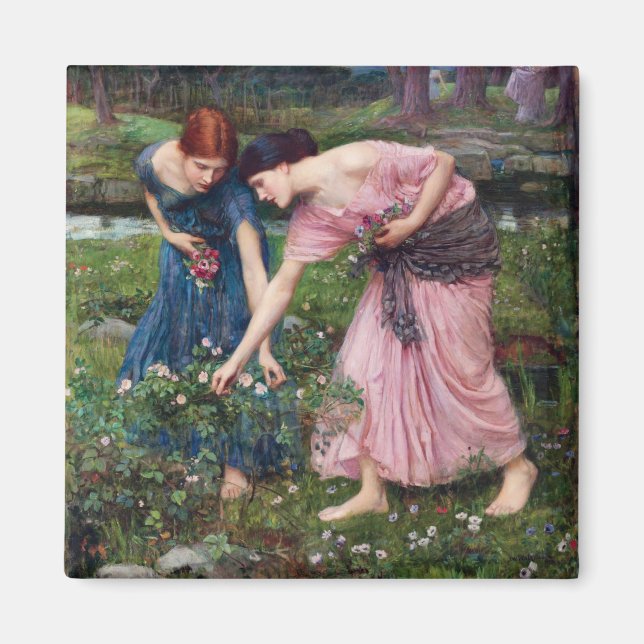 Imán Rosas de selección de damas, John William Waterhou (Frente)