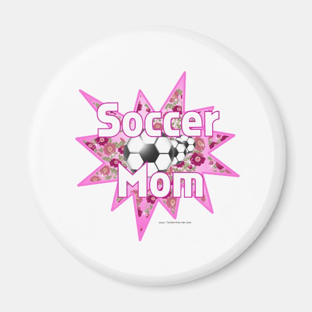 Imán Rosas de Soccer Mom (Frente)