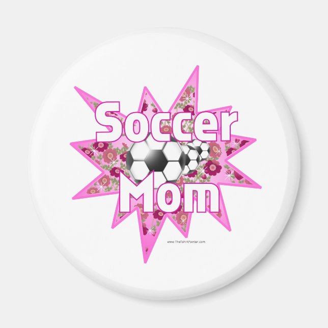 Imán Rosas de Soccer Mom (Frente)