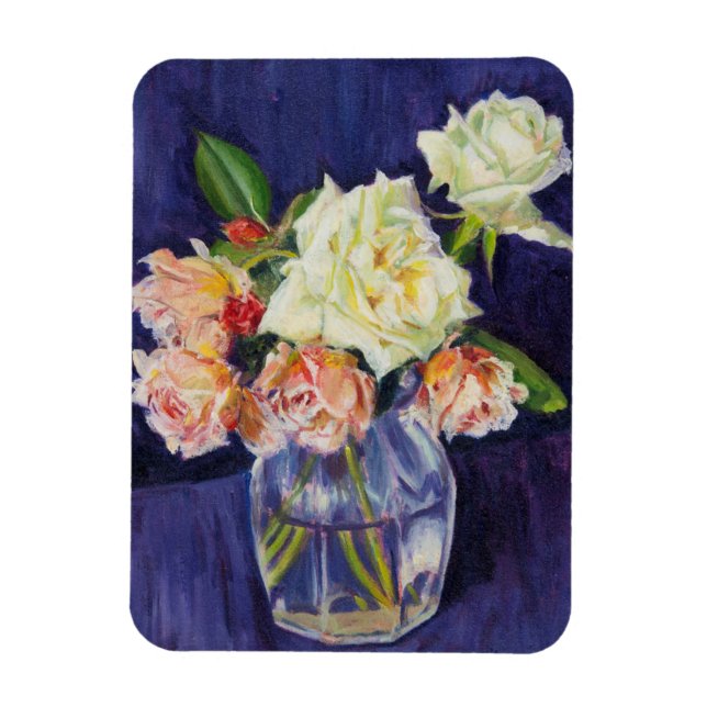 Imán Rosas de verano de 2007 (Vertical)