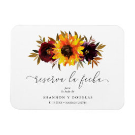Imán Rosas del girasol caen en español salvan la fecha
