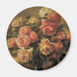 Imán Rosas en un jarrón de Pierre Renoir, Arte fino vin