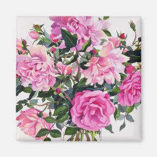 Imán Rosas en un tarro de cristal