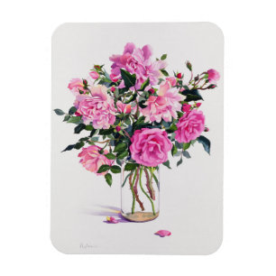 Imán Rosas en un tarro de cristal