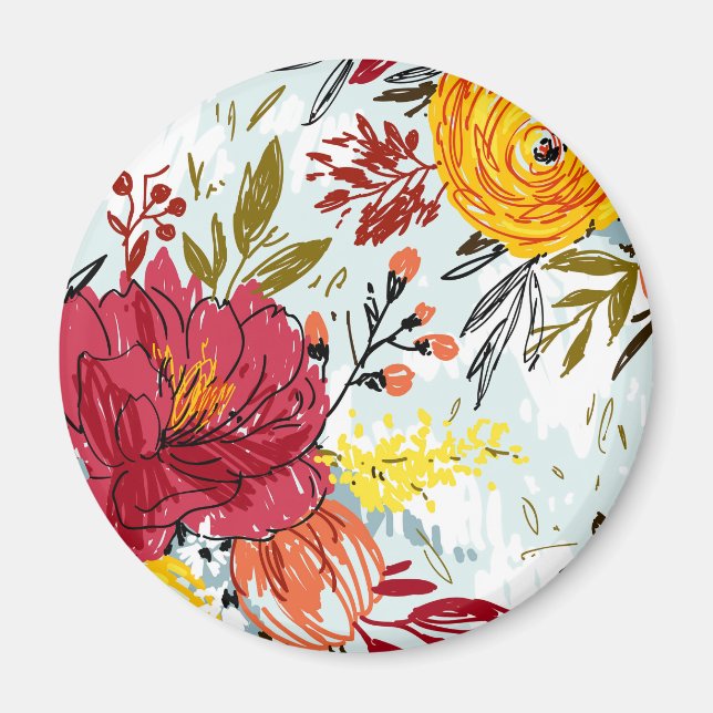 Imán Rosas Hermosas (Frente)