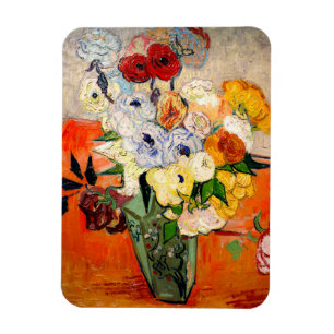 Imán Rosas Van Gogh y Anemones