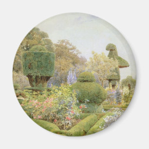 Imán Rosas y Claveles por Elgood, Jardín Inglés Antiguo