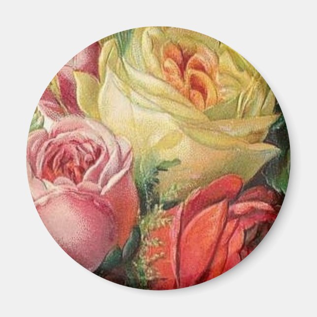 Imán Rose Bouquet Magnet (Frente)