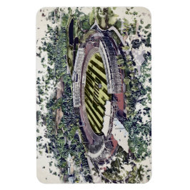 Imán Rose Bowl Southampton Cricket Ground Artistic