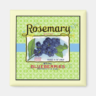 Imán Rosemary Blueberry Magnet