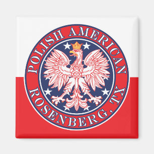 Imán Rosenberg Texas Águila Polaca Americana