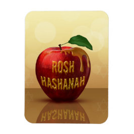 Imán Rosh Hashanah Año Nuevo judío Miel Apple