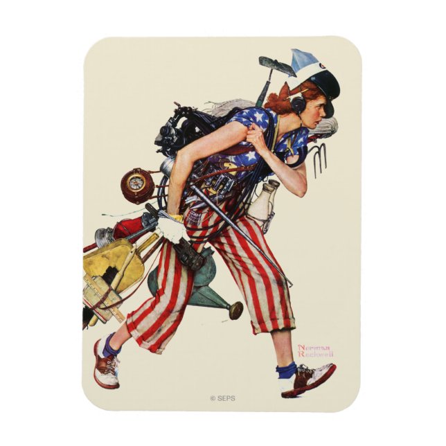 Imán Rosie al rescate (Vertical)