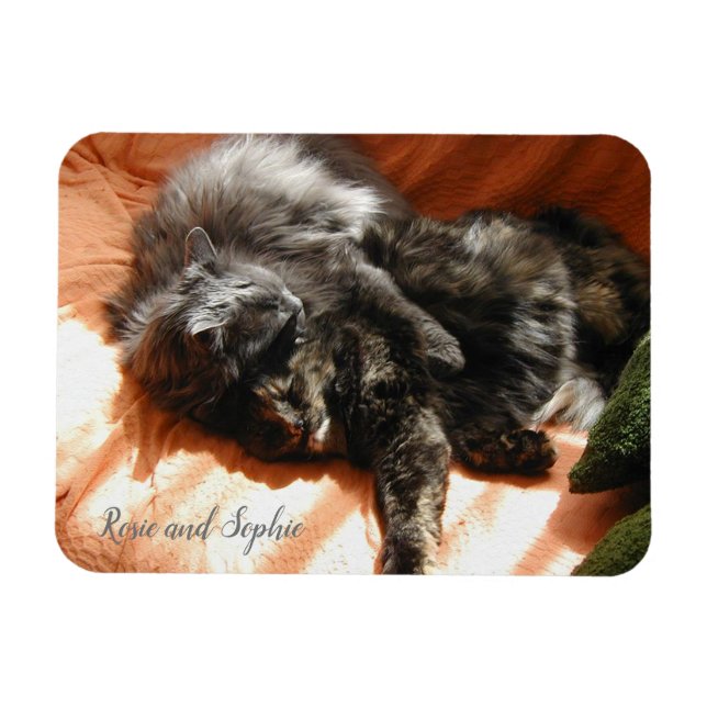 Imán Rosie and Sophie Refrigerator Magnet (Horizontal)