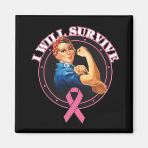 Imán Rosie el remachador sobreviviré al cáncer de pec