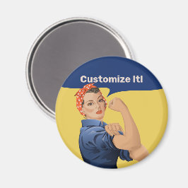 Imán Rosie the Riveter